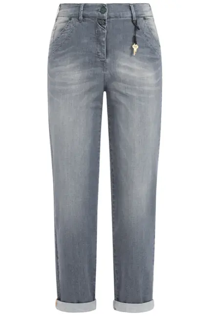 Recover Pants Powerstretch-Jeans DUNJA in GREY Artikelnummer REC-12728-03-U3880-975 Letzte 3 Tage