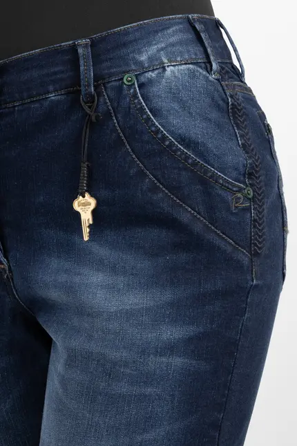 Recover Pants Powerstretch-Jeans DUNJA in DARK BLUE Artikelnummer REC-12728-03-U3880-499 JETZT KAUFEN