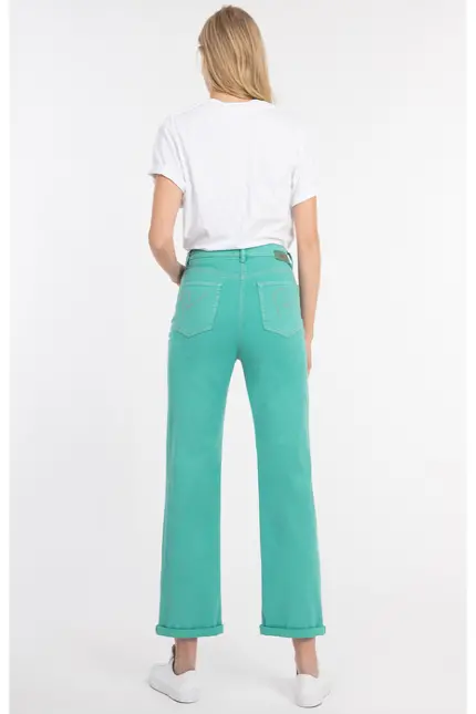 Recover Pants Straight-Jeans Hazel in TÜRKIS Artikelnummer REC-13373-01-4247-549 Vierteljährliche Förderung