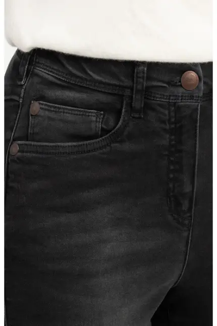 Recover Pants Komfort-Fit-Jeans Jil in BLACK/ BLACK Artikelnummer REC-13417-4325-990 Super Rabatt
