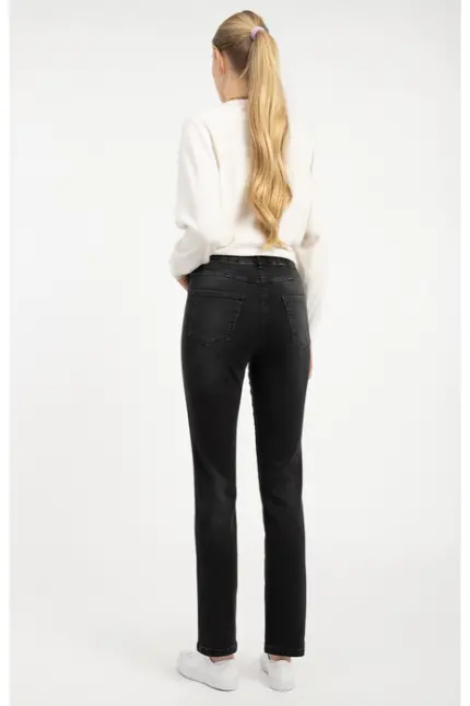 Recover Pants Komfort-Fit-Jeans Jil in BLACK/ BLACK Artikelnummer REC-13417-4325-990 Super Rabatt
