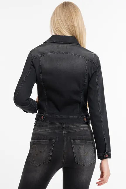 Recover Pants Jeansjacke Chic in BLACK Artikelnummer REC-30100-01-U3883-999 Speichern exportieren