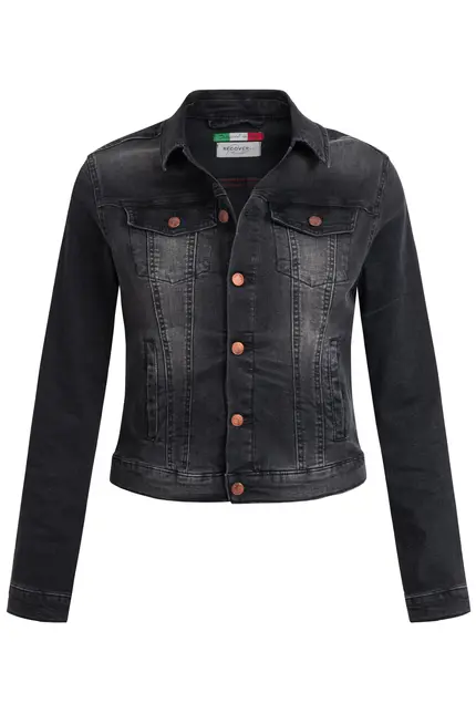 Recover Pants Jeansjacke Chic in BLACK Artikelnummer REC-30100-01-U3883-999 Speichern exportieren