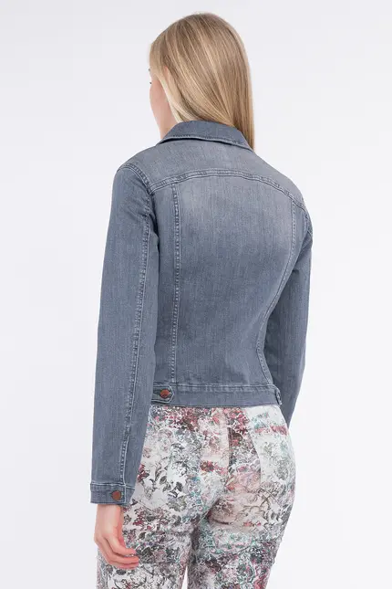 Recover Pants Jeansjacke Chic in GREY Artikelnummer REC-30100-01-U3883-975 Im Verkauf
