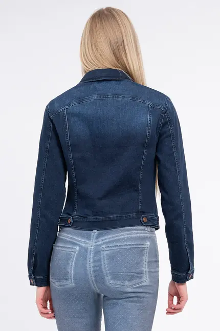 Recover Pants Jeansjacke Chic in DARK BLUE Artikelnummer REC-30100-01-U3883-499 zollfrei