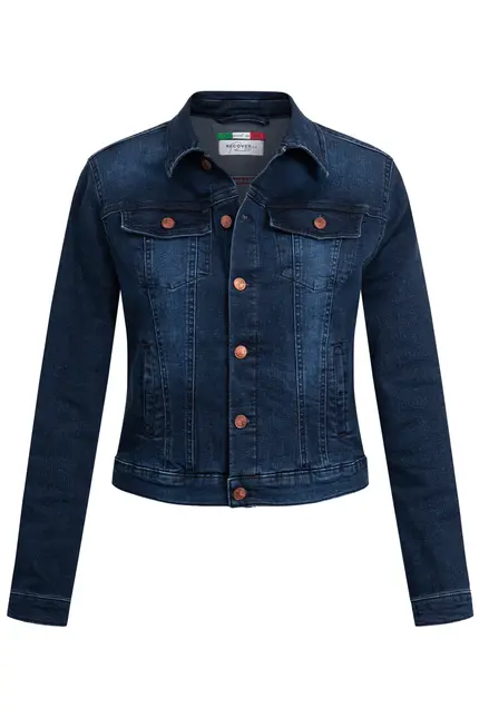 Recover Pants Jeansjacke Chic in DARK BLUE Artikelnummer REC-30100-01-U3883-499 zollfrei