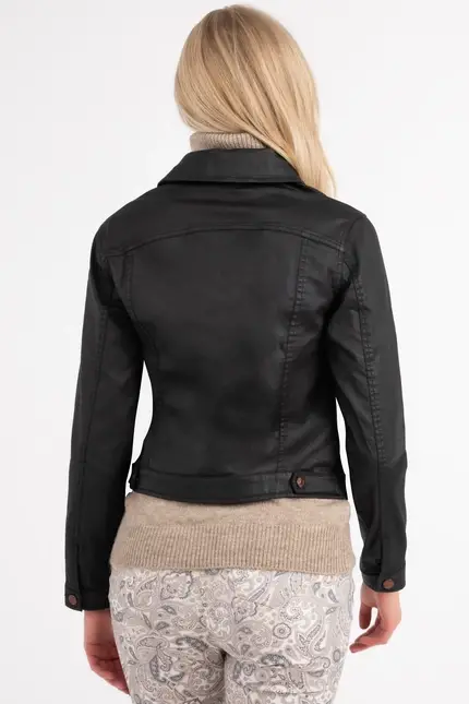 Recover Pants Jacke in Lederoptik in SCHWARZ Artikelnummer REC-30100-4032-990 2025