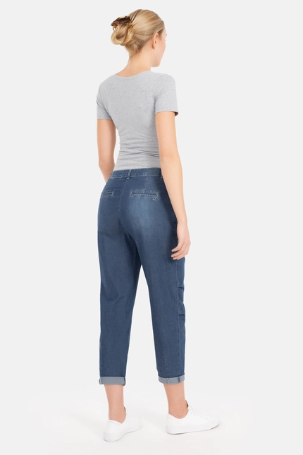 Recover Pants Bonny, Relaxed-Fit Jeans in DENIM BLUE Artikelnummer REC-13387-4250-144 Verkauf