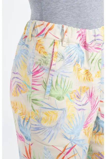 Recover Pants Relaxed Fit-Hose GWEN in DRUCK BUNT Artikelnummer REC-13382-4086-6 Angebote