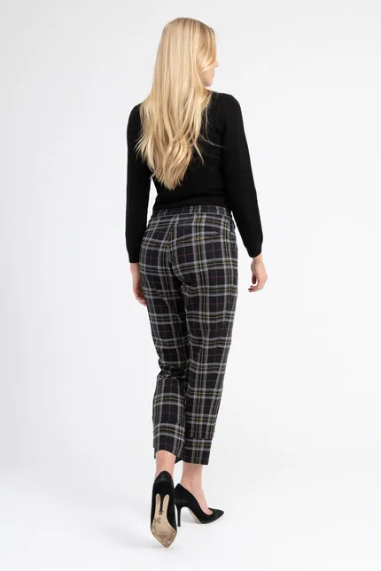 Recover Pants Jogpants in SCHWARZ-ECRU-GELB-ROT Artikelnummer REC-13016-3936-999 Schlussverkauf