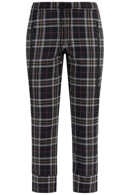 Recover Pants Jogpants in SCHWARZ-ECRU-GELB-ROT Artikelnummer REC-13016-3936-999 Schlussverkauf
