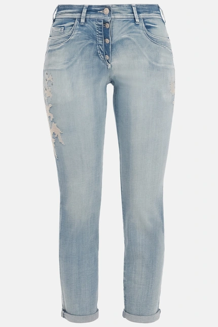 Recover Pants Jessi, Slim-Fit-Jeans in POWER BLEACHED Artikelnummer REC-12903-03-3881-100 Günstiger Verkauf