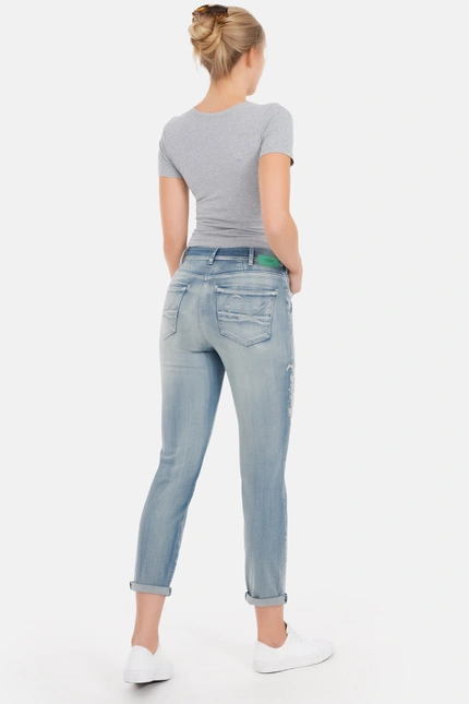 Recover Pants Jessi, Slim-Fit-Jeans in POWER BLEACHED Artikelnummer REC-12903-03-3881-100 Günstiger Verkauf