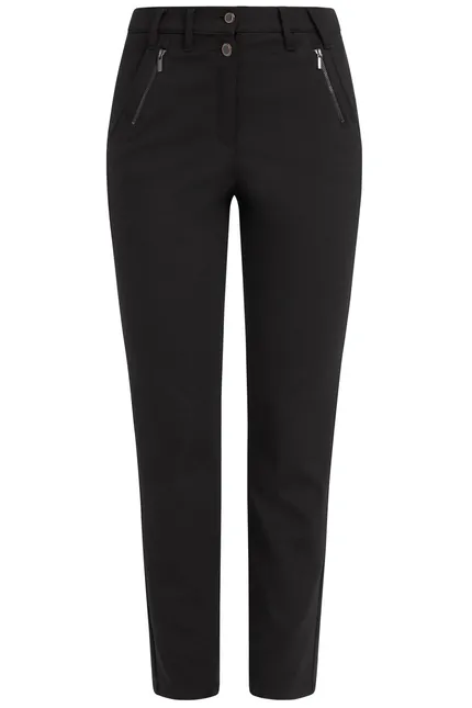 Recover Pants Jerseyhose im Reiterstil in schwarz Artikelnummer REC-12893-01-2820-990 Fabrikverkauf