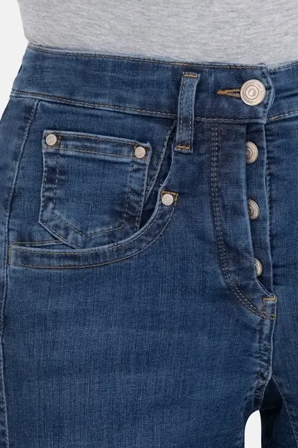 Recover Pants Liv, Relaxed-Fit Jeans in blue Artikelnummer REC-13371-01-4241-140 Blitzverkäufe
