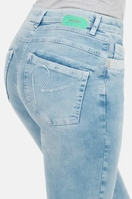Recover Pants Alara neu, Slim-Fit Jeans in POWER BLEACHED Artikelnummer REC-13346-02-4238-100 Limitierter Zeitrabatt