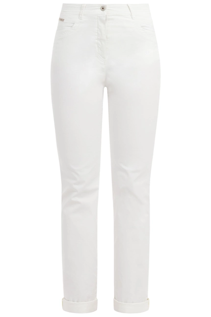 Recover Pants Straight Fit-Hose COLETTE in WEISS Artikelnummer REC-13324-04-4083-110 Fabrikpreis