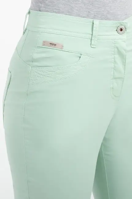 Recover Pants Straight Fit-Hose COLETTE in MINT Artikelnummer REC-13324-04-4083-505 Sonderangebot