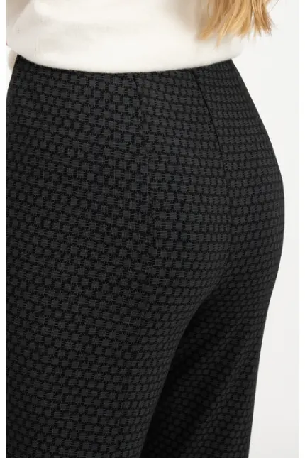 Recover Pants Schlupfhose Jasmin aus Jersey in SCHWARZ/ GRAU Artikelnummer REC-13409-01-4315-990 Heißer Verkauf