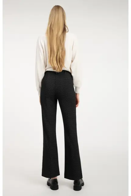 Recover Pants Schlupfhose Jasmin aus Jersey in SCHWARZ/ GRAU Artikelnummer REC-13409-01-4315-990 Heißer Verkauf