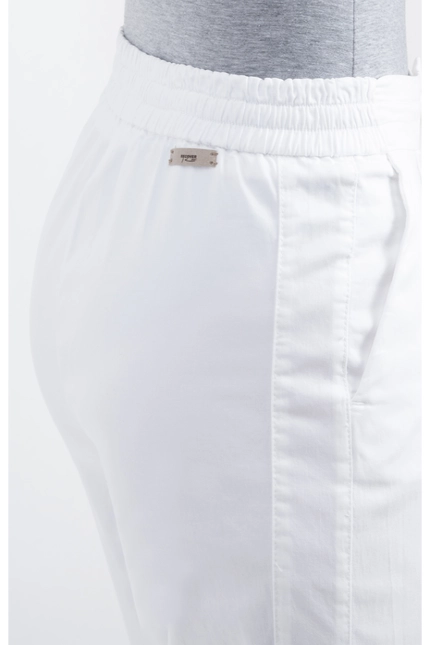 Recover Pants Corin, Relaxed Fit-Hose im Chinostyle in WEIß Artikelnummer REC-13326-4041-110 Blitzangebot