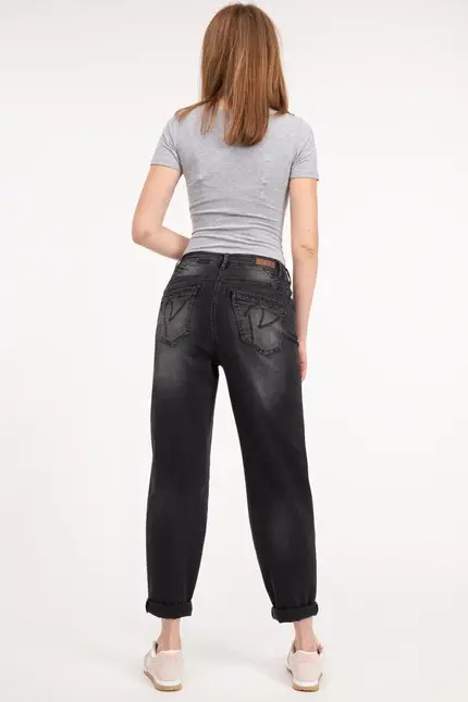 Recover Pants Amira, Relaxed-Fit Jeans in BLACK Artikelnummer REC-13324-03-3880-999 VIP-Rabatte