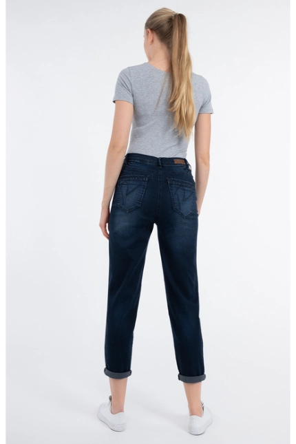 Recover Pants Amira, Relaxed-Fit Jeans in DEEP-BLUE Artikelnummer REC-13324-03-3880-499 Super Sparpreis