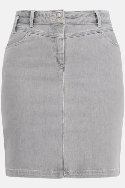 Recover Pants Pia, Jeansrock in SILBER Artikelnummer REC-40144-4279-905 JETZT KAUFEN