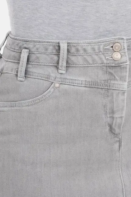 Recover Pants Pia, Jeansrock in SILBER Artikelnummer REC-40144-4279-905 JETZT KAUFEN