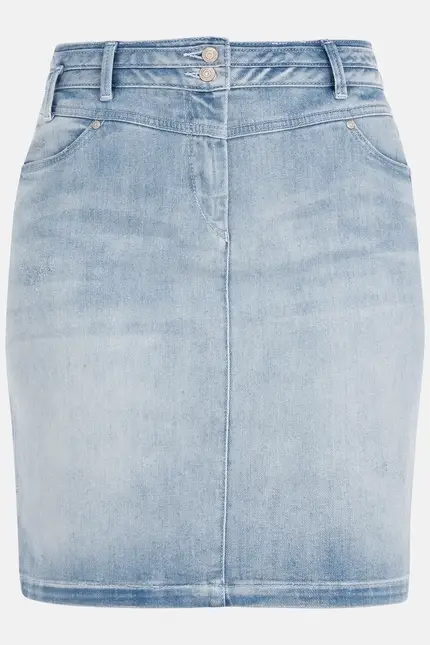 Recover Pants Pia, Jeansrock in BLEACHED Artikelnummer REC-40144-4279-103 Neueste Stile
