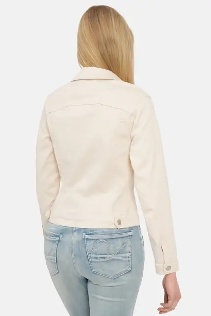 Recover Pants Chic, Jeansjacke in légèrer Passform in ECRU-NATUR Artikelnummer REC-30100-01-3883-111 Letzter Tag