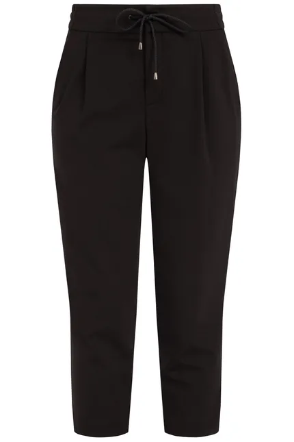 Recover Pants Legere Bundfaltenhose in SCHWARZ Artikelnummer REC-13005-3875-990 Riesige Rabatte
