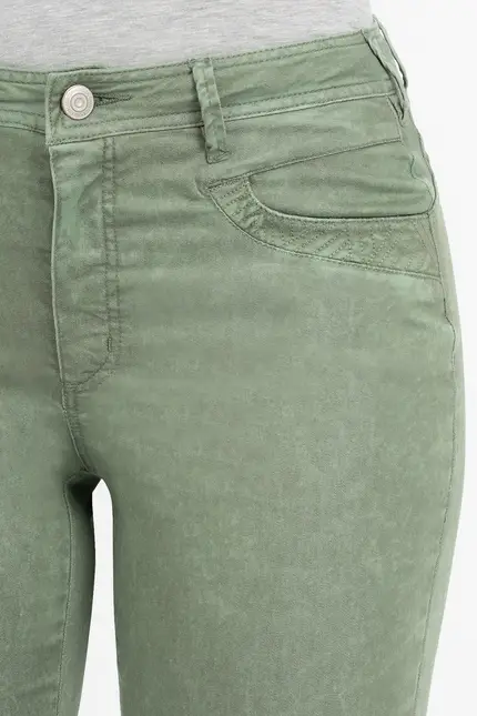 Recover Pants Recover Pants Damen Hose in modischer Färbung in KHAKI Artikelnummer REC-13324-01-4040-588 Begrenzt auf 3 Tage