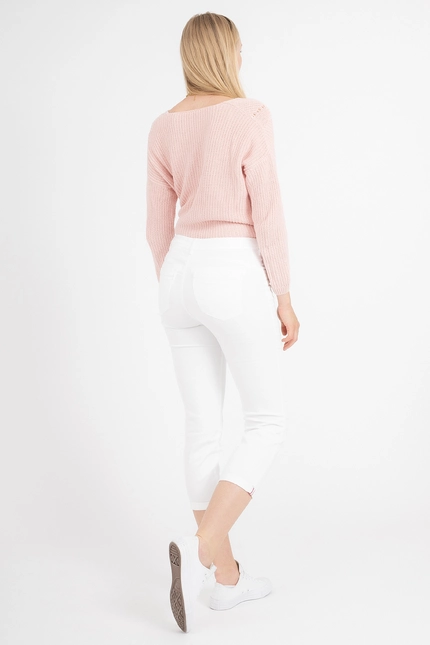 Recover Pants Recover Pants Damen Hose in modischer Färbung in WEIß Artikelnummer REC-13324-01-4040-110 Black Friday Preise