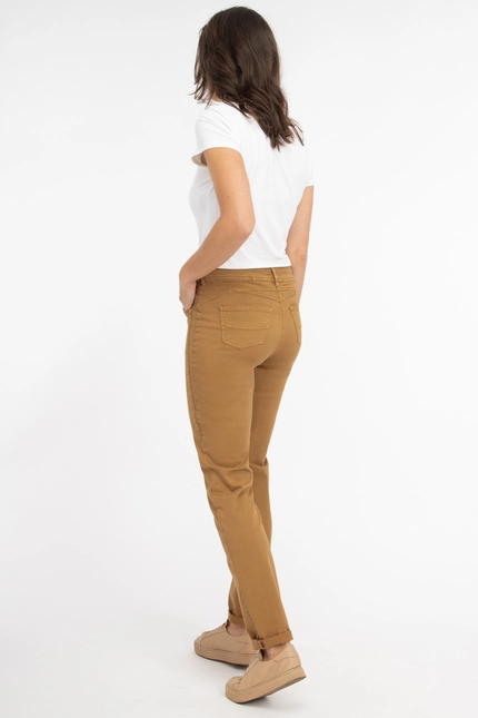 Recover Pants Modische Hose im 5-Pocket Style in CURRY Artikelnummer REC-13362-4142-356 Online
