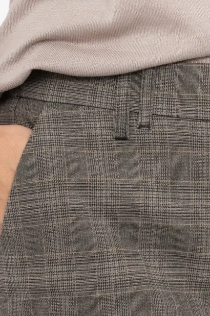 Recover Pants Karo-Hose in KARO BEIGE Artikelnummer REC-13345-4058-8 Schlussverkauf