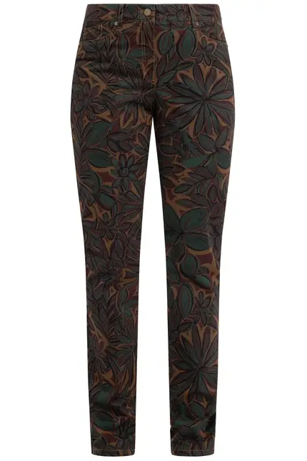 Recover Pants 5-Pocket Druckhose in DRUCK OLIV-PETROL-BRAUN Artikelnummer REC-12540-04-4100-5 Meist gekauft