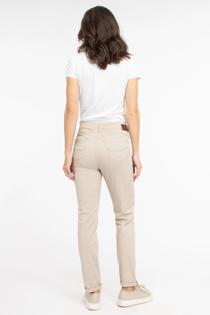 Recover Pants Modische Hose im 5-Pocket Style in BEIGE Artikelnummer REC-13362-4142-235 Limitierter Zeitrabatt