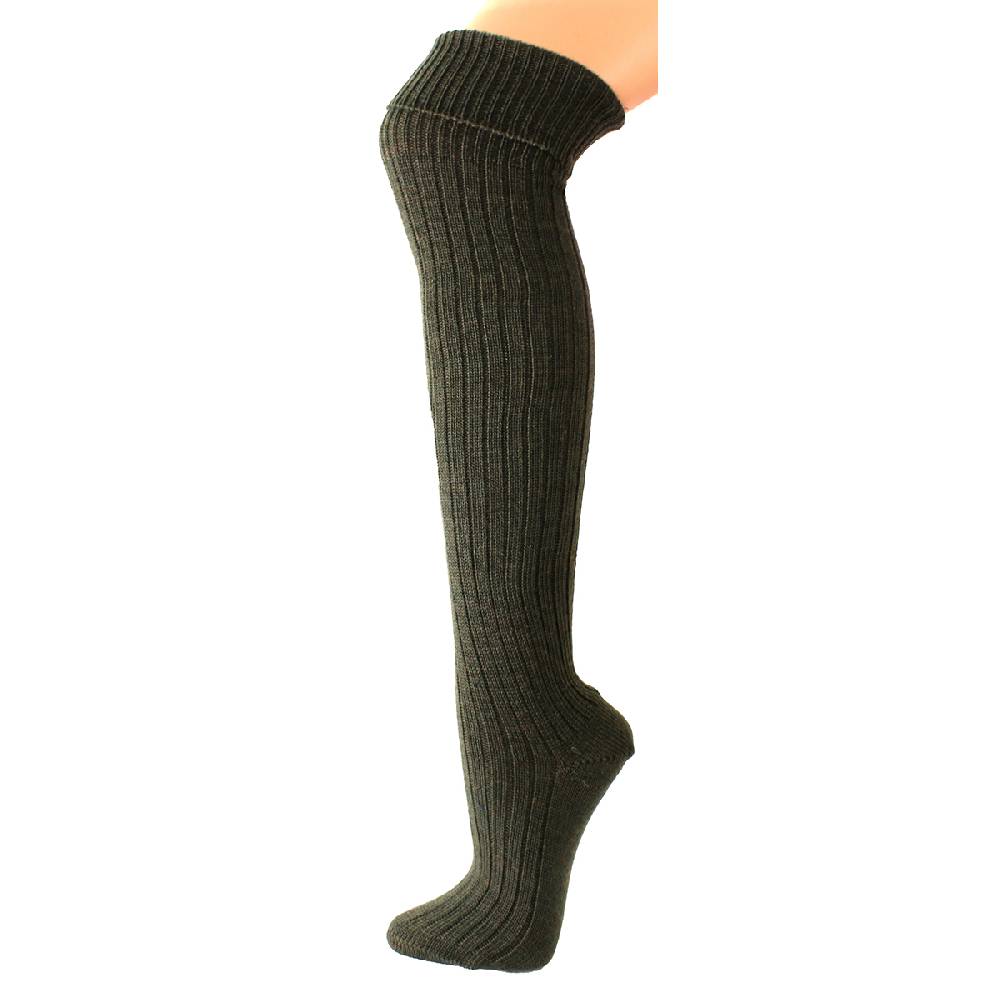 Shimasocks Herren Lange Strümpfe Schurwolle Overknee