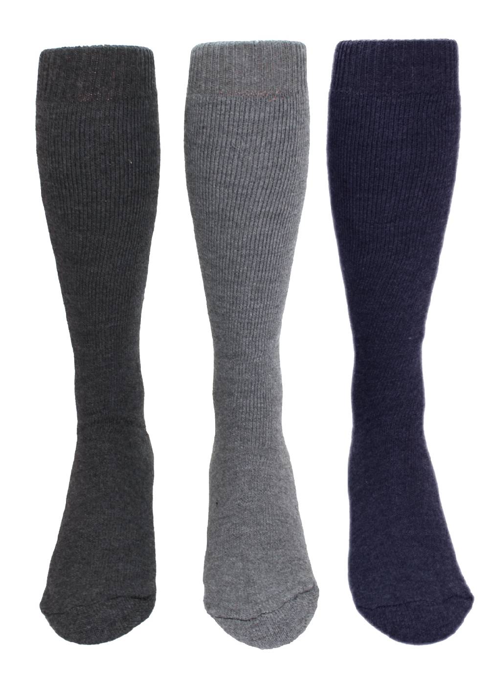 Shimasocks Herren Plüsch Kniestrümpfe 3er Pack Black Friday