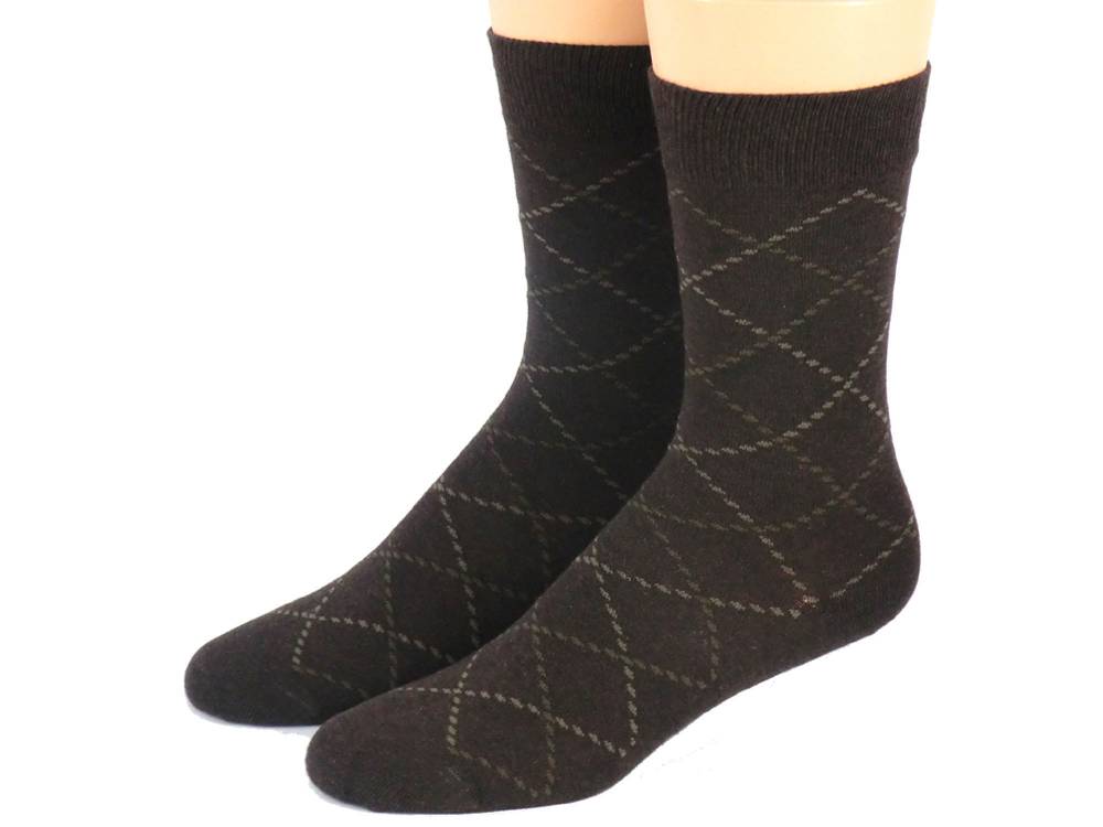 Shimasocks Herren Socken mit zweifarbigem Überkaro Tiefpreis