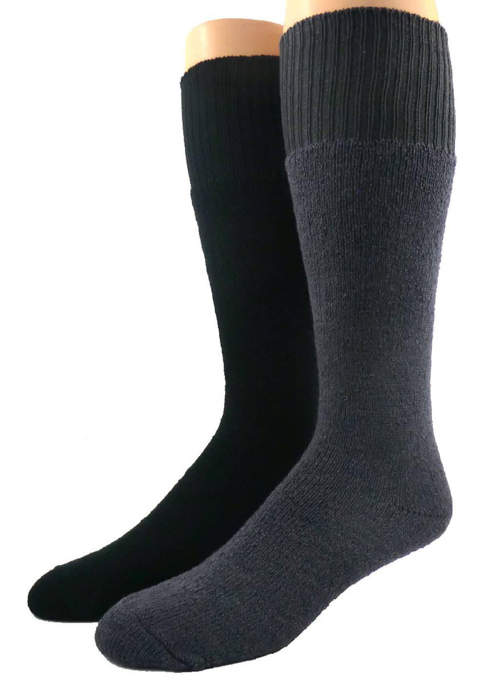 Shimasocks Herren Thermo Kniestrümpfe Kieler Fischerei Kniestrumpf Plüsch, extra warm, grau, schwarz Nur noch ein Tag übrig