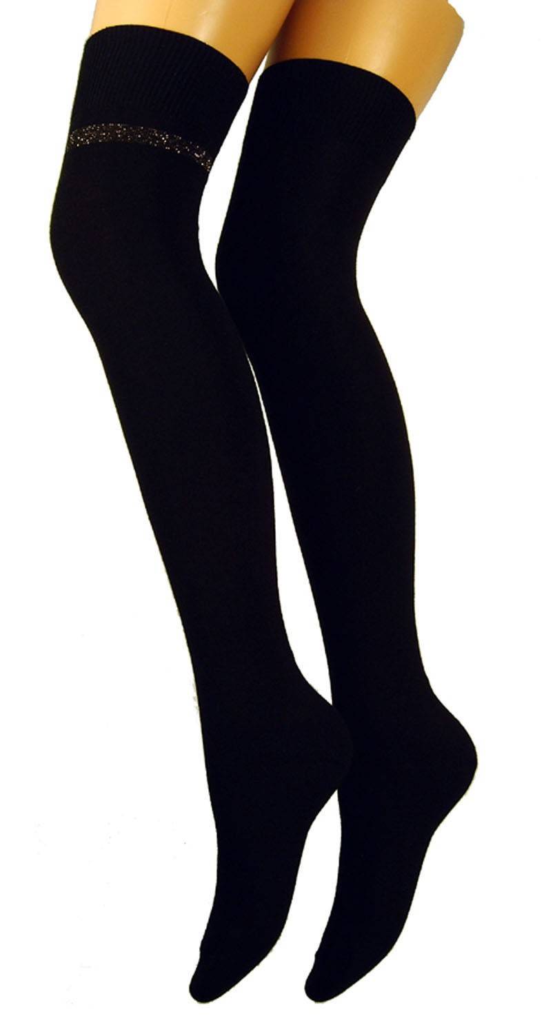Shimasocks Damen Overknees schwarz Doppelpack Begrenztes Angebot