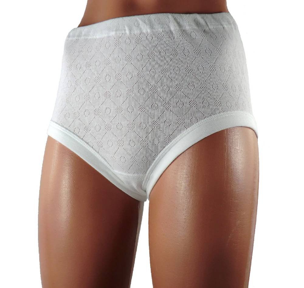 Shimasocks Damen Schlüpfer weiß gemustert Lagerräumung