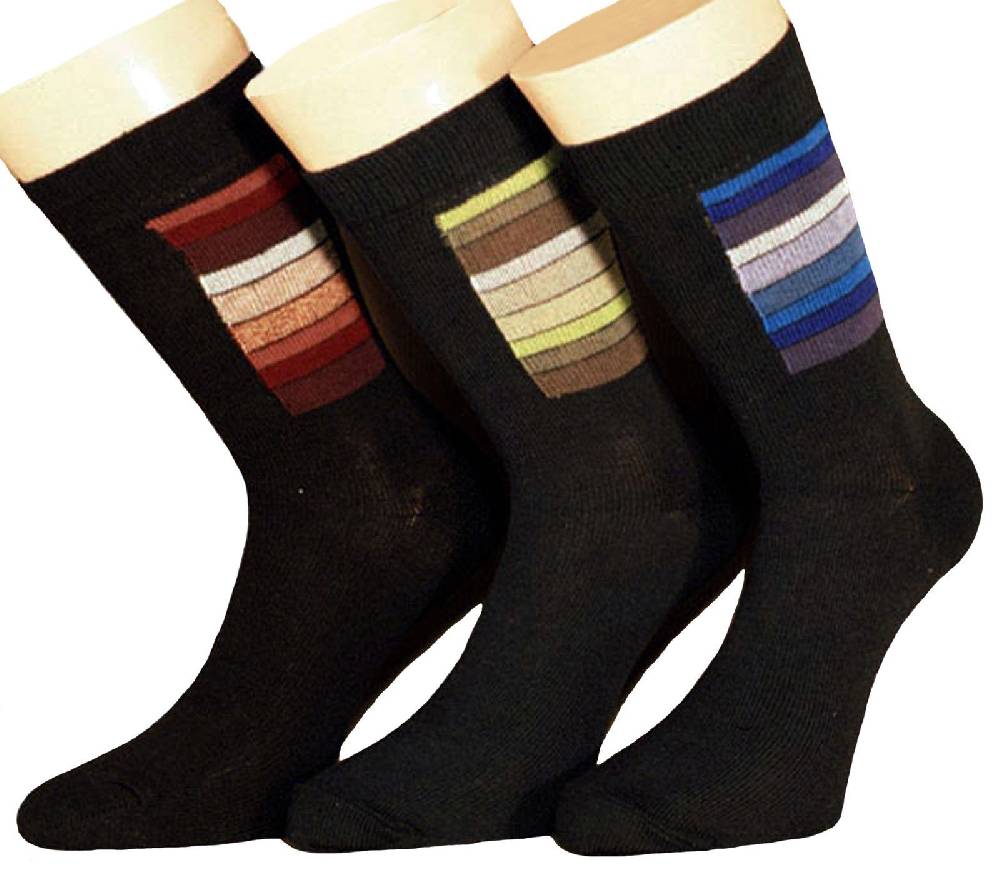 Shimasocks Damen Socken Blockstreifen 3er Pack Meist gekauft