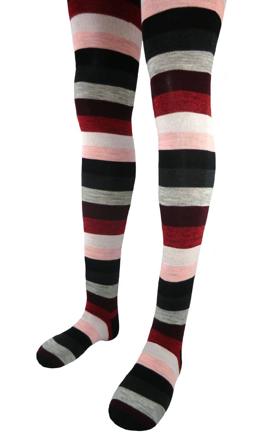 Shimasocks Damen Strumpfhose mit Wolle Blockringel Wochenangebot