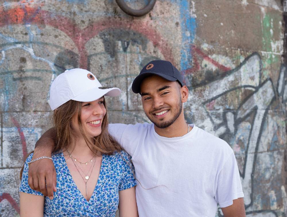Smith & Miller Bend Unisex Curved Cap, stone Kauf eins, bekomm eins gratis