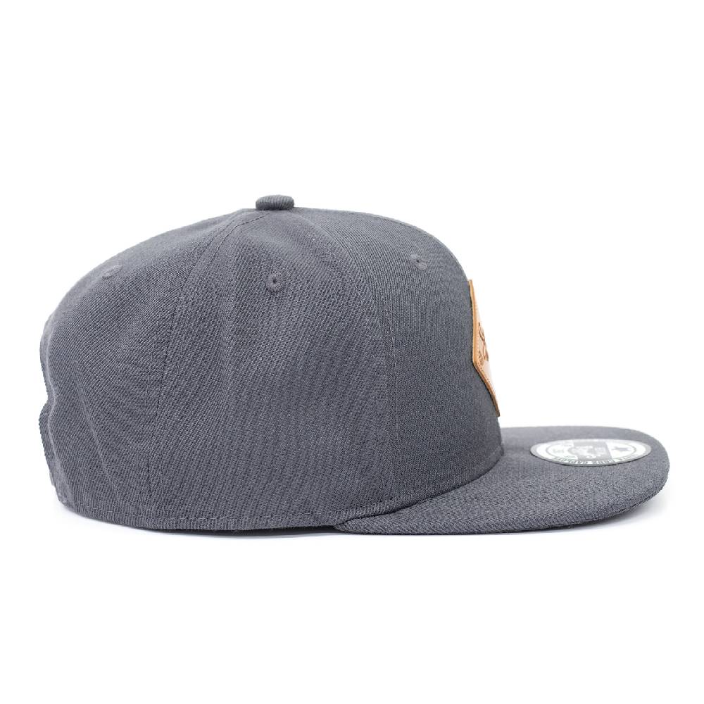 Smith & Miller Snap Unisex Snapback Cap, charcoal Günstiger Verkauf