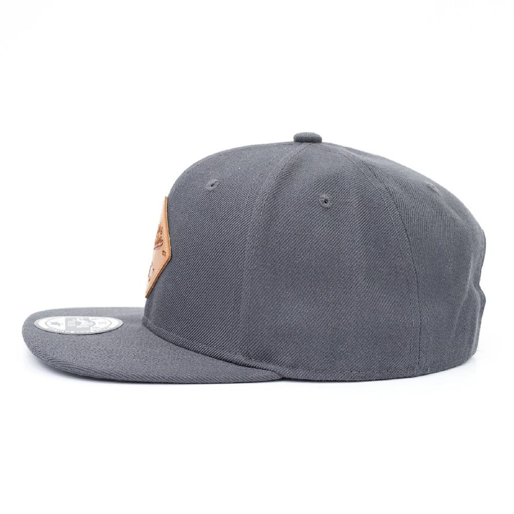 Smith & Miller Snap Unisex Snapback Cap, charcoal Günstiger Verkauf