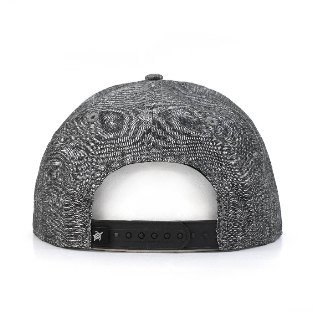 Smith & Miller Delano Unisex Snapback Cap, heather anthracite Sonderangebot